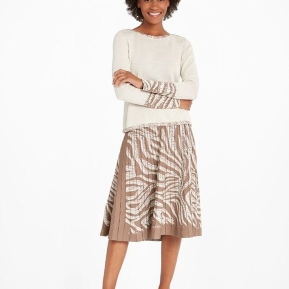 NIC+ZOE Petite Show Your Stripes Sweater - Size PP NWT - Picture 5 of 5